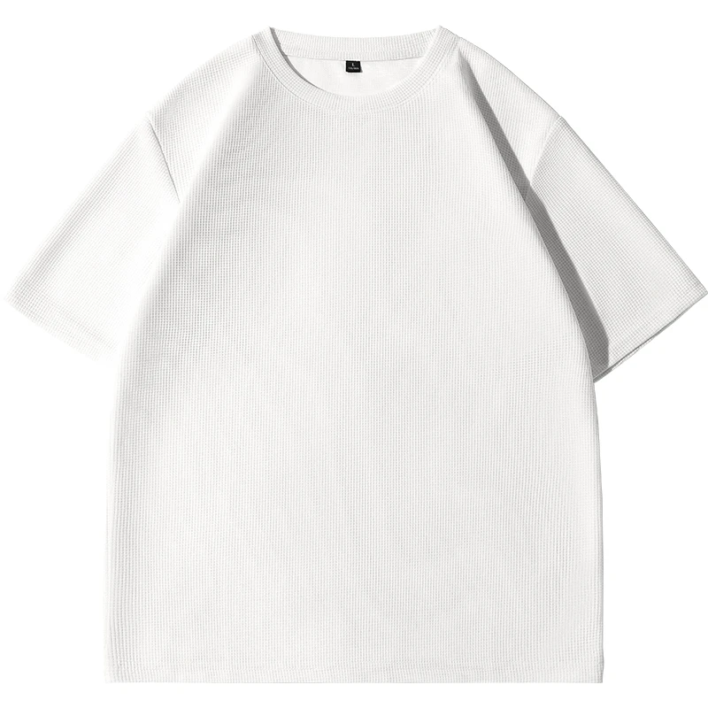 凡客260克华夫格圆领短袖T恤 男女同款 25春夏新品