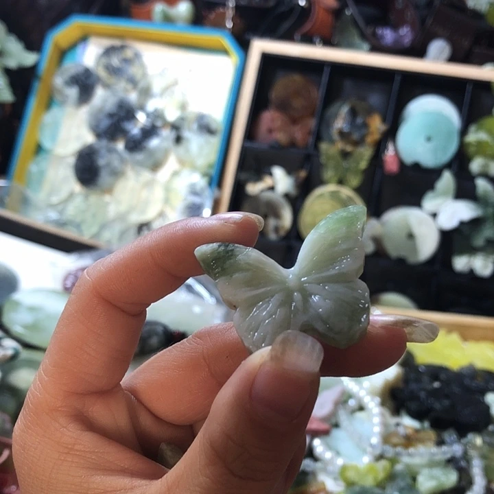 岫玉未镶嵌岫玉挂件