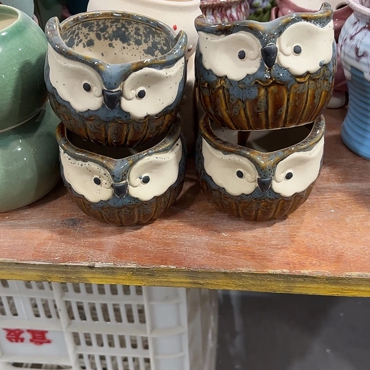 福利价陶瓷花盆全场10包邮
