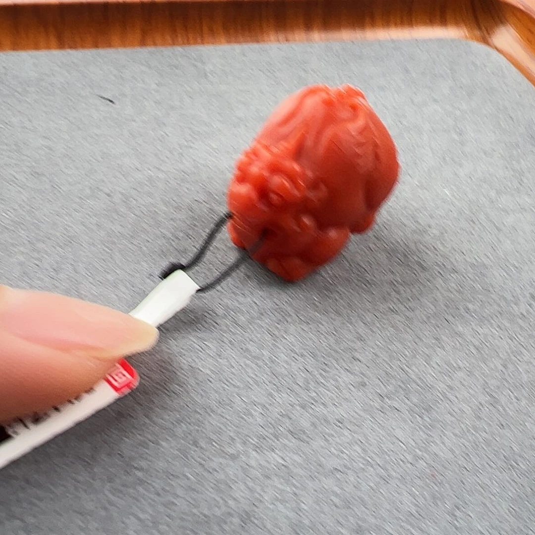 南红玛瑙吊坠未镶嵌