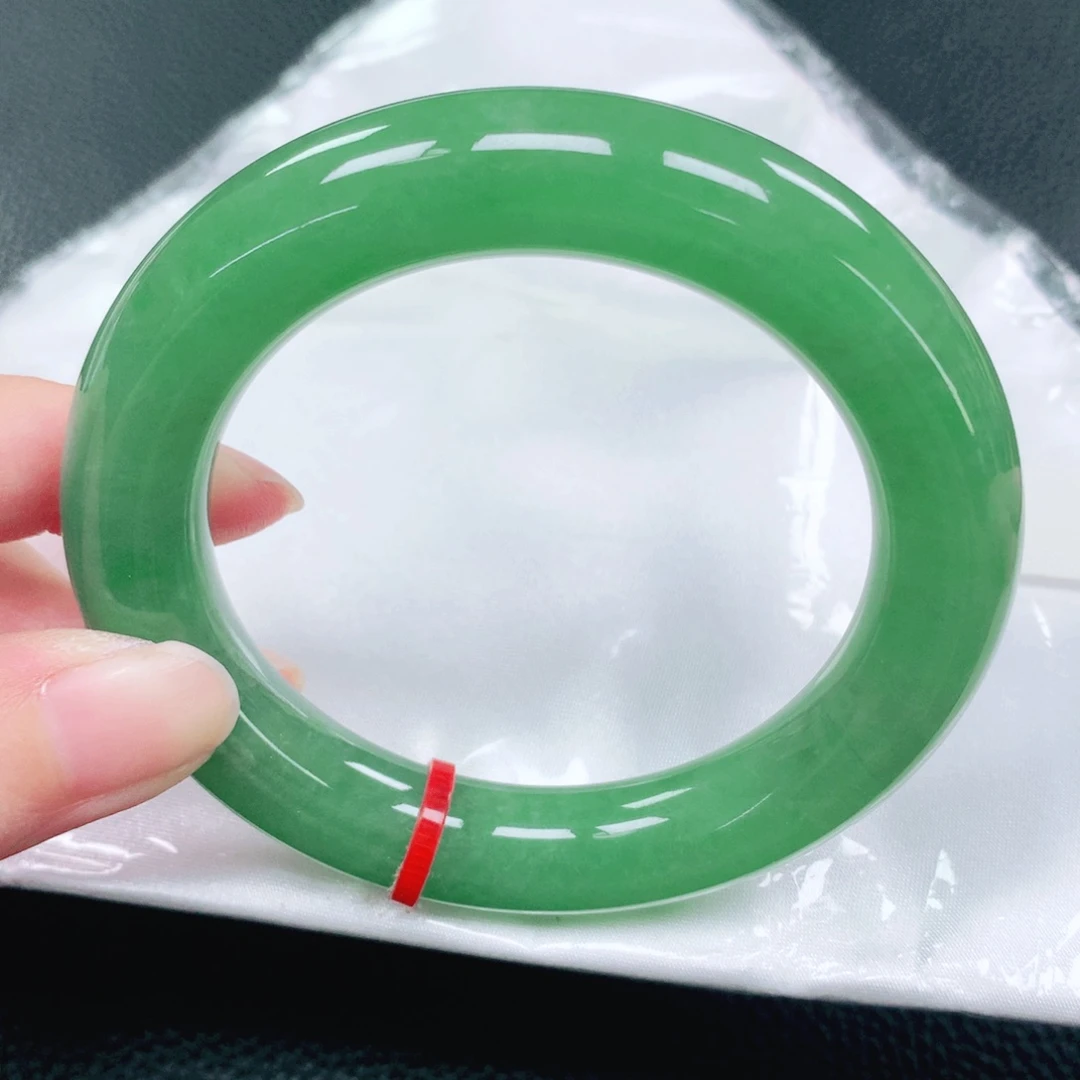 未镶嵌手镯翡翠55圈