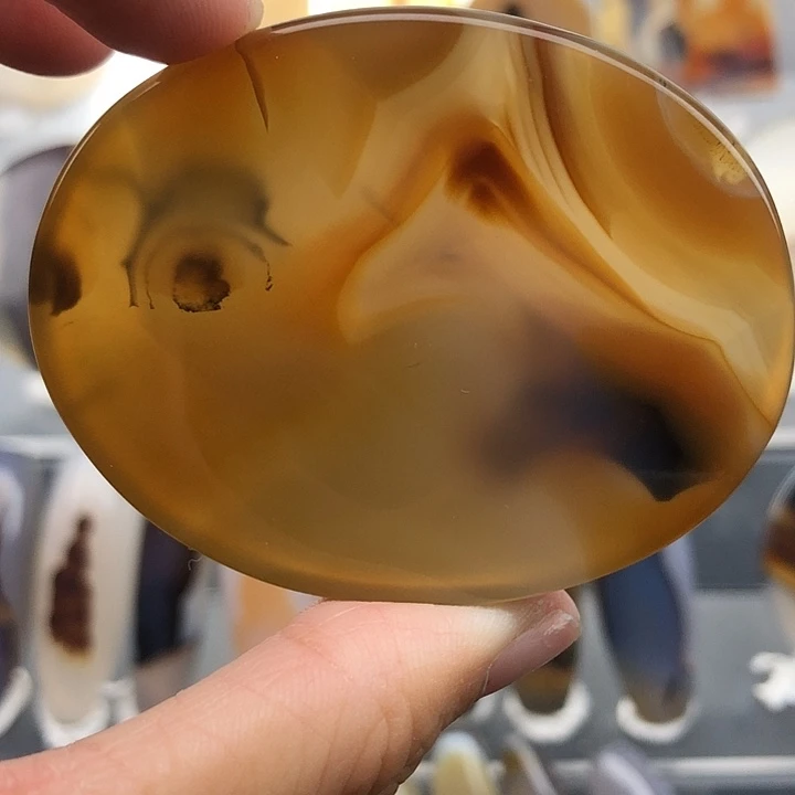 查罗石合金珠宝半成品160