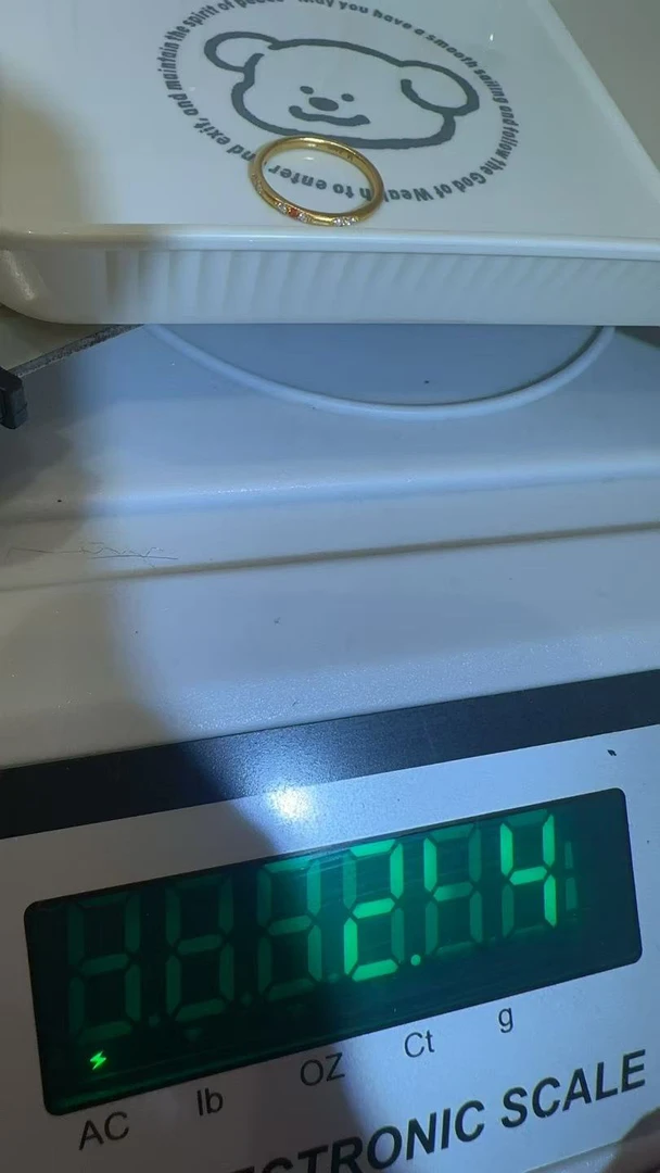 足金精品工艺戒指