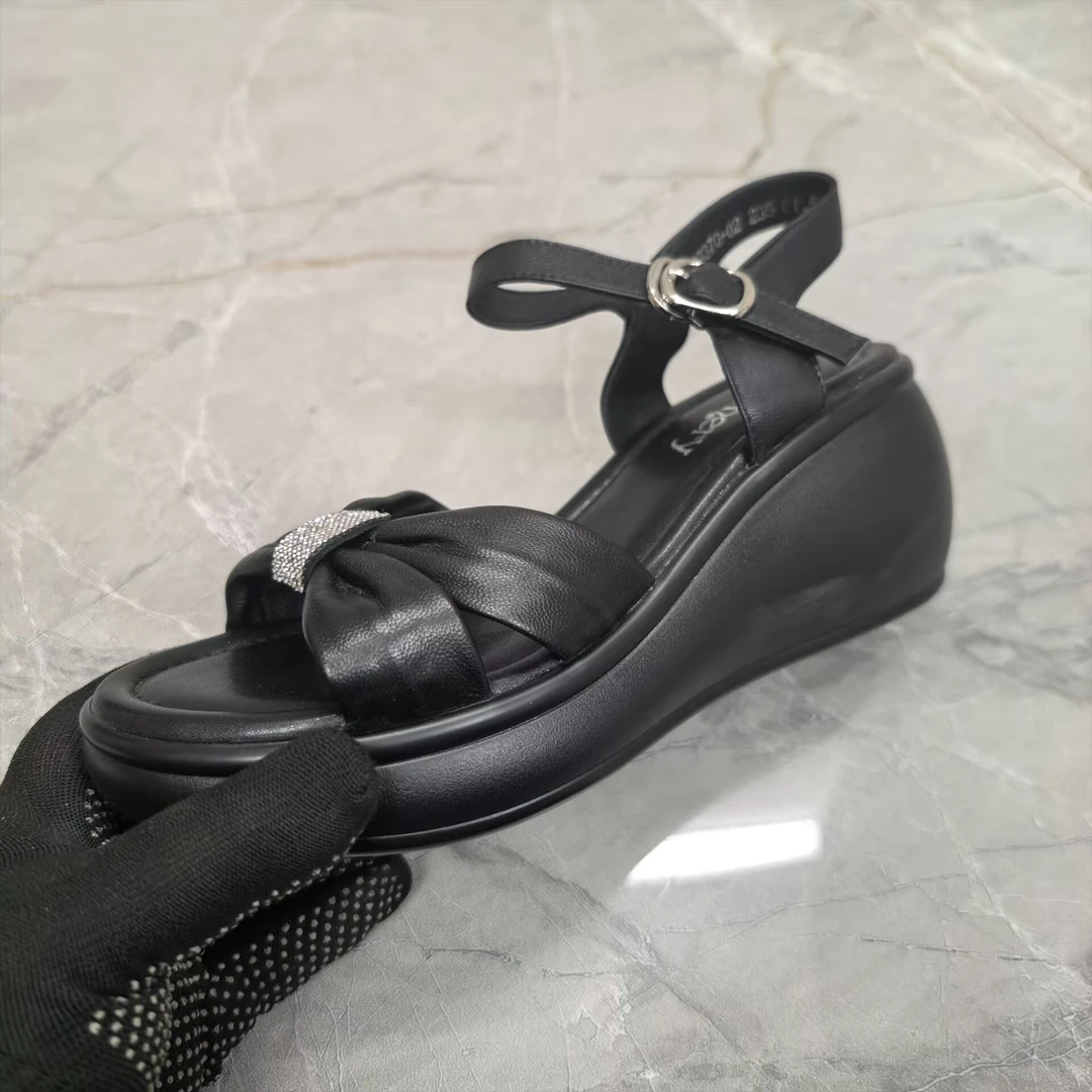 凉鞋女 33370-02(牛皮)（孤品） f 区35 码