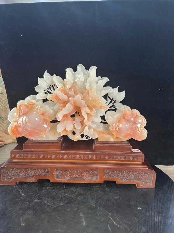 新中式摆件纯手工创意玄关精美居家商务办公室博古架