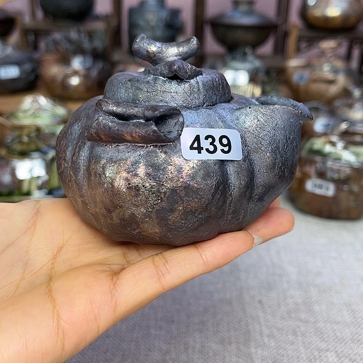 裸柴烧陶瓷手工茶器