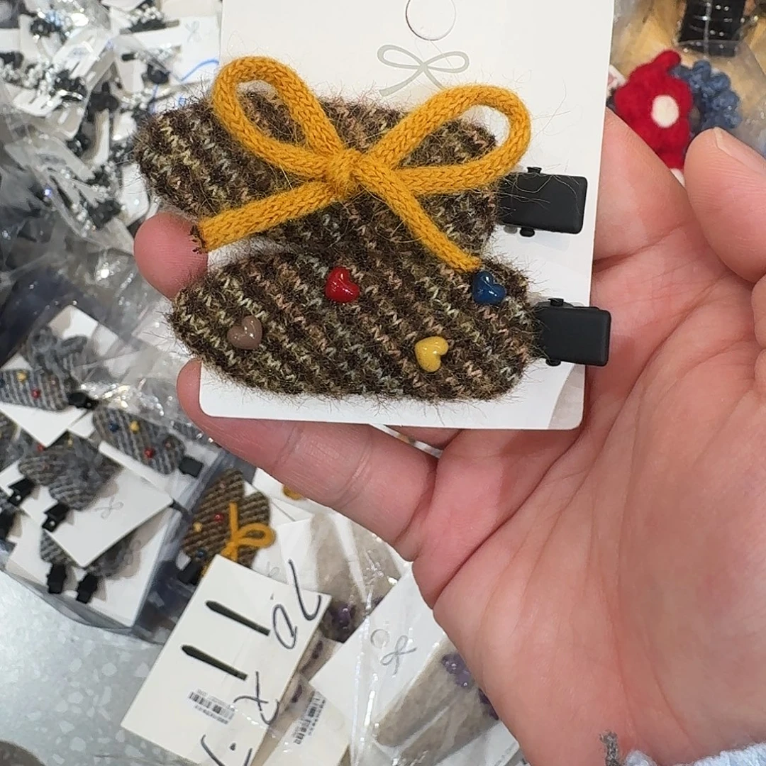 非金属爱心无痕夹