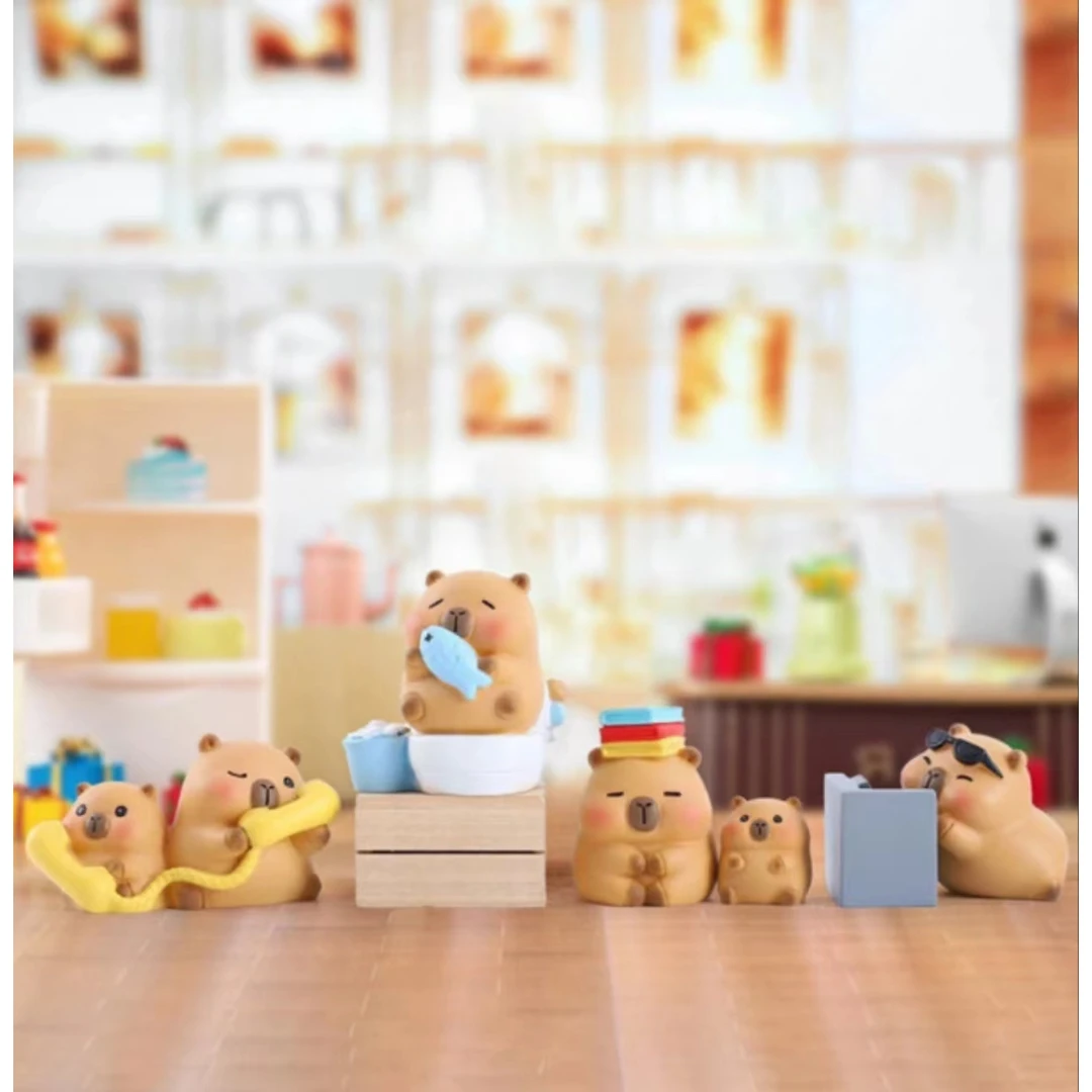 卡皮巴拉小困包盲盒