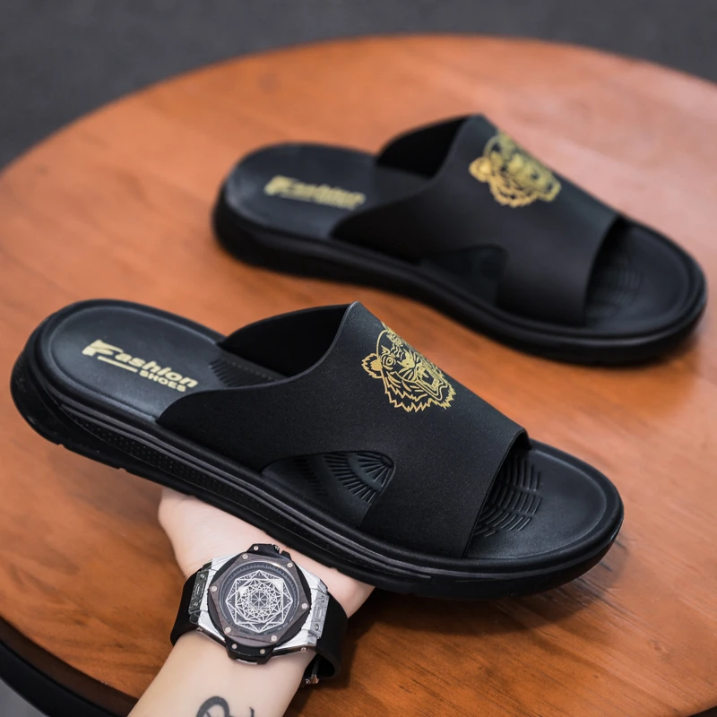 范希巴迪拖鞋男外穿ins潮夏季运动防滑休闲凉鞋男士沙滩一字凉拖