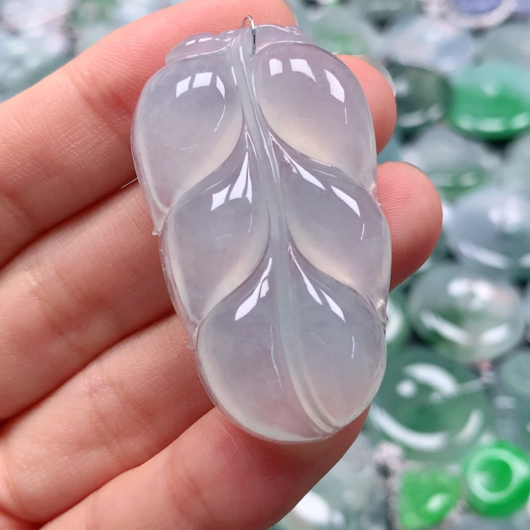 翡翠未镶嵌颈饰天然翡翠