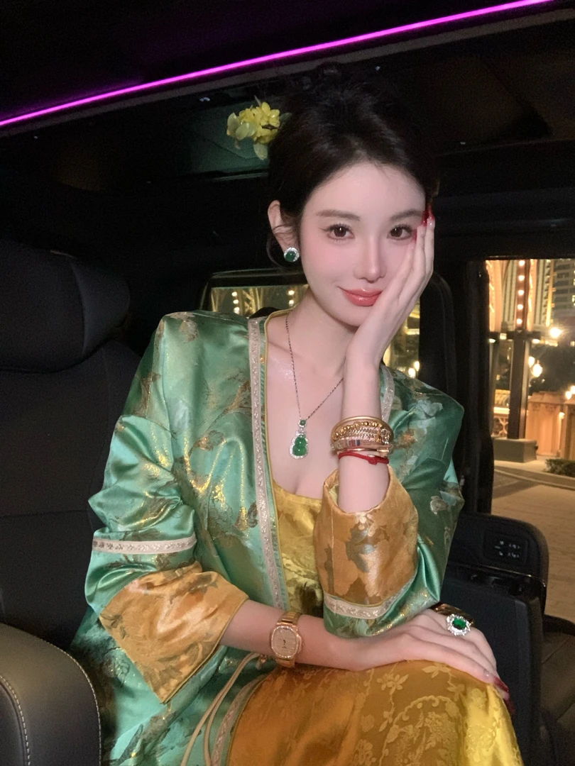 【雅乔定制】青蛇迎双春 富贵千金高档新中式国风外套DYYY-24125729