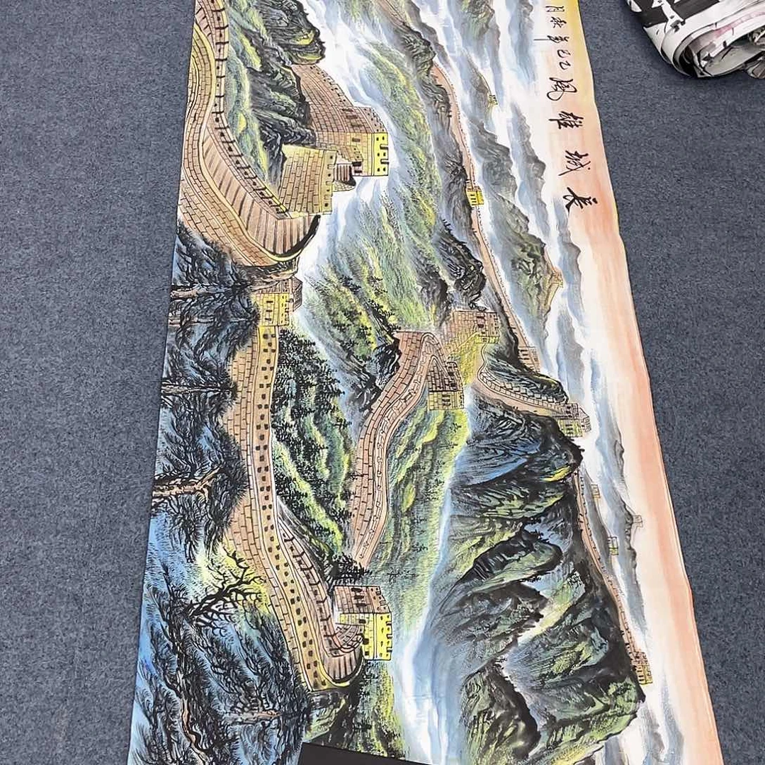 国画作品小姐姐放漏…