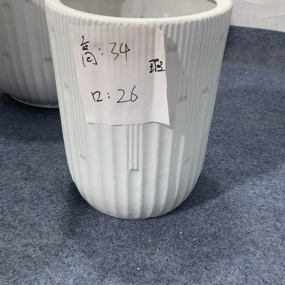 高温陶瓷花盆微瑕
