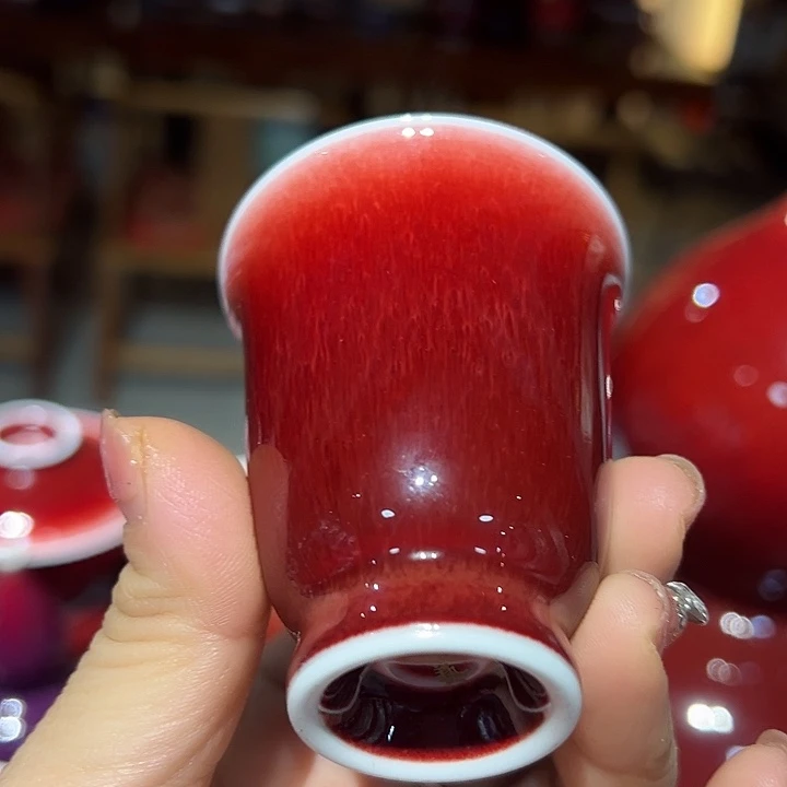 瓷片景德镇品艺轩郎红