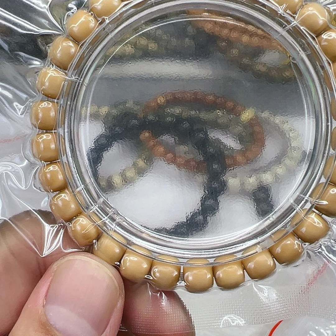 星月菩提手串18龙脊菩提单圈0.8