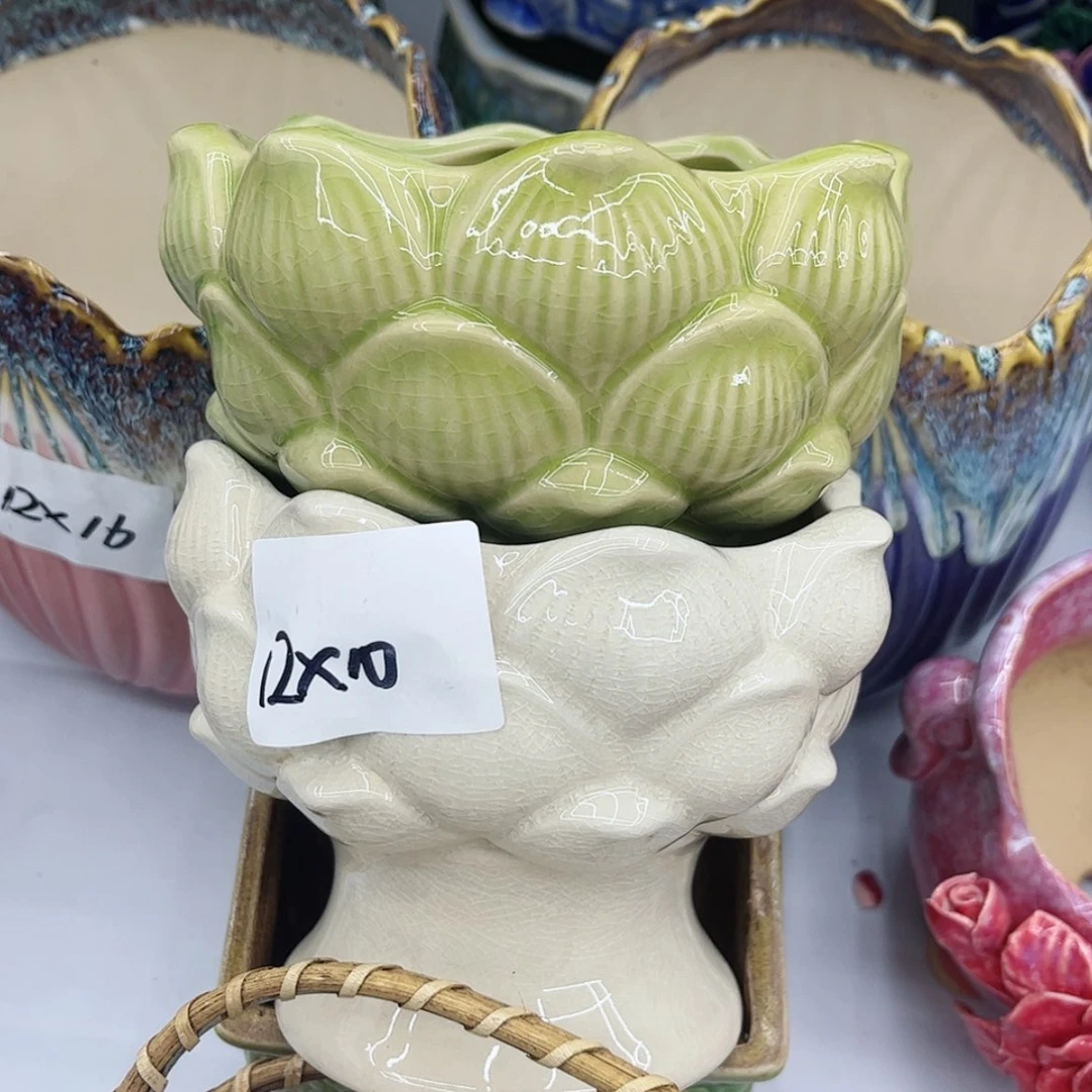 【闪购商品】陶瓷多肉绿植陶瓷花盆