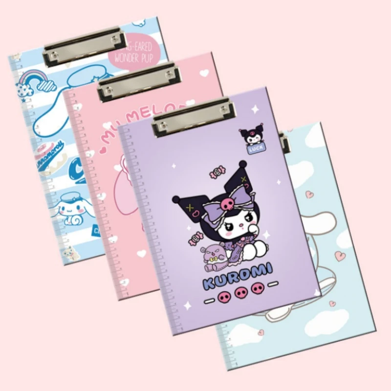 【发2个板夹】A4板夹三丽鸥创意精美卡通板夹文件夹资料夹