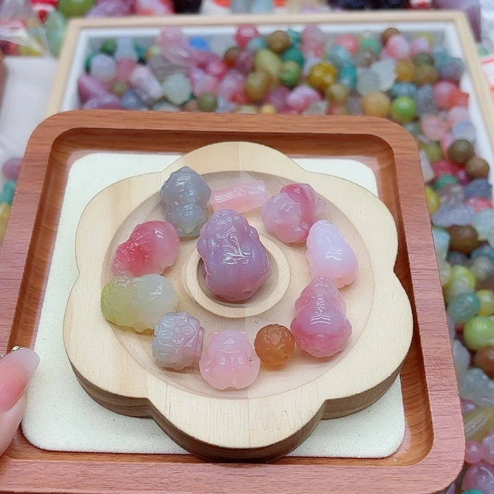 *****未镶嵌手链玛瑙/玉髓盐源30
