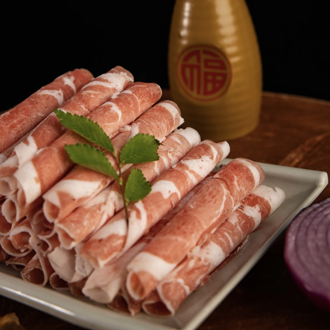 草原鲜嫩羊肉片4斤火锅 食材