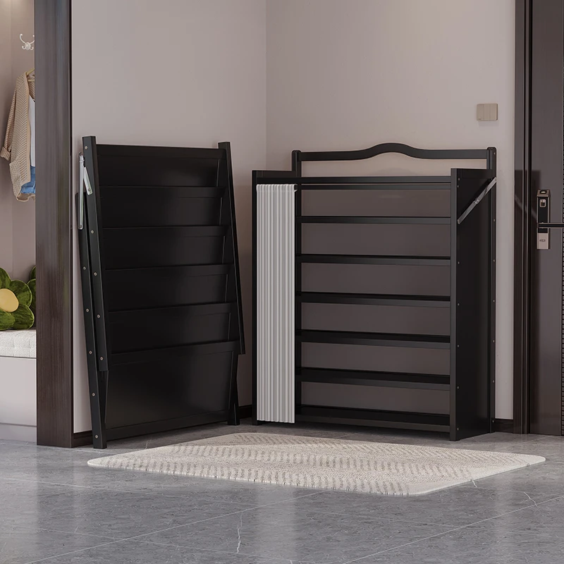 免安装折叠鞋架家用入户门口简易收纳鞋柜阳台防尘大容量收纳鞋柜