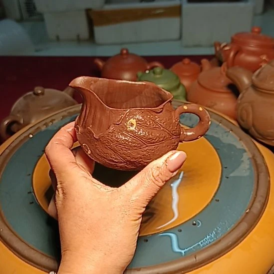 紫砂茶杯紫砂了手工制作
