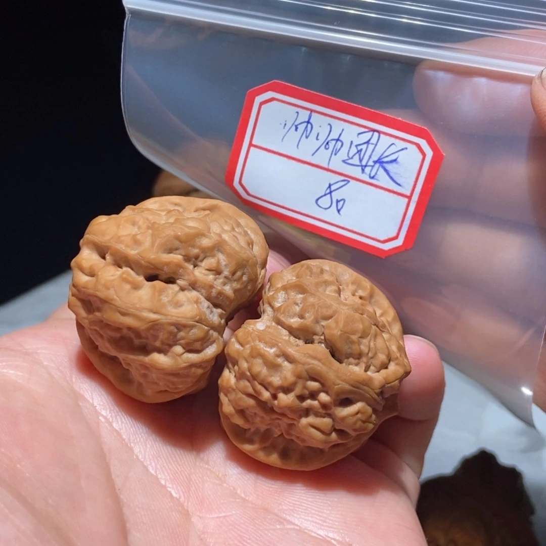 文玩核桃把件帅***?38全品蛤蟆