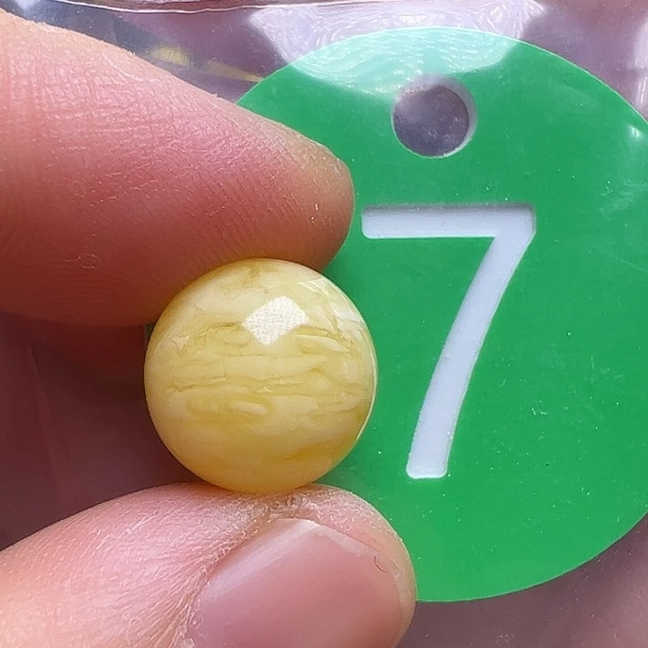 蜜蜡未镶嵌珠宝奇石12mm花粉