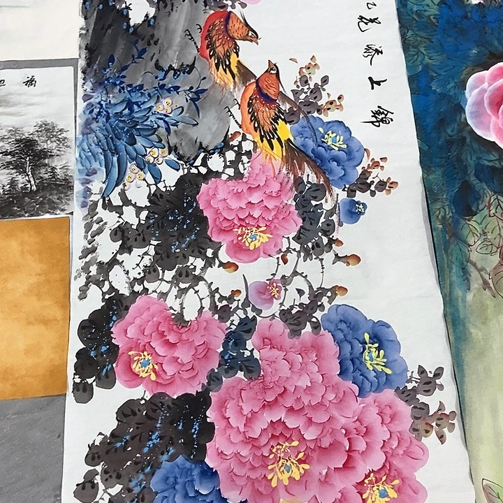 小周画廊的直播间