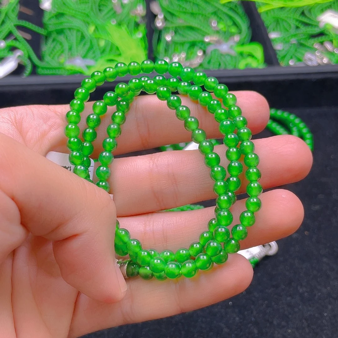 翡翠未镶嵌颈饰