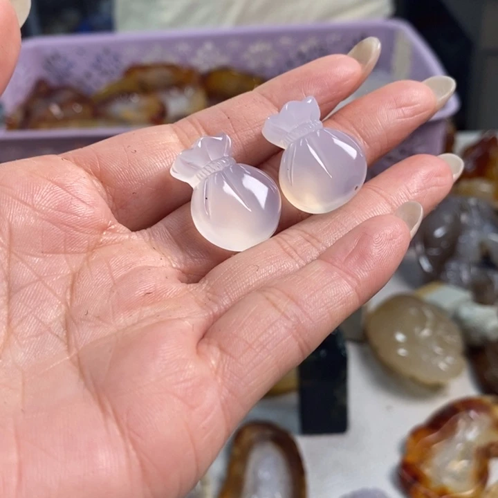 玛瑙/玉髓吊坠(不含链)未镶嵌