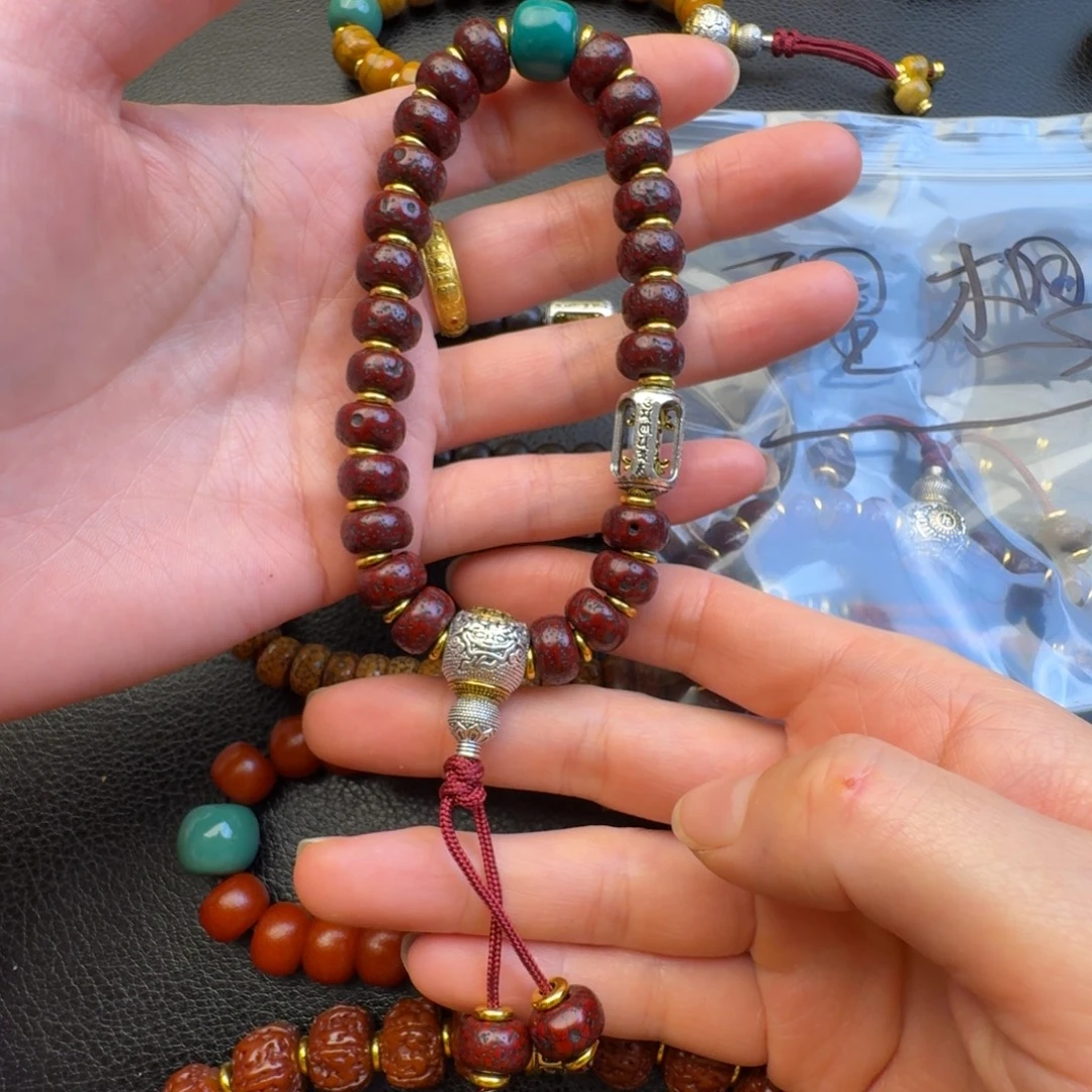 纲***泥塑星月菩提菩提