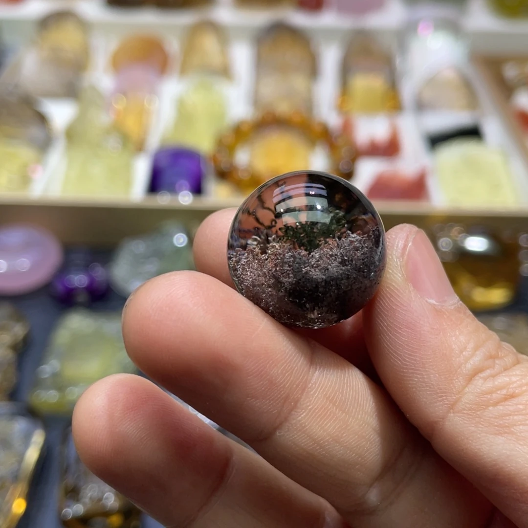 水晶颈饰未镶嵌大**闲定制