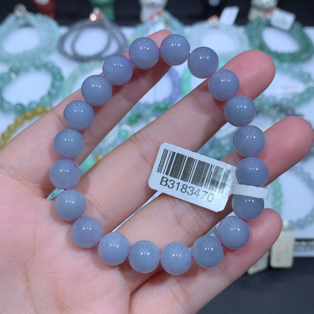 未镶嵌手串翡翠天然
