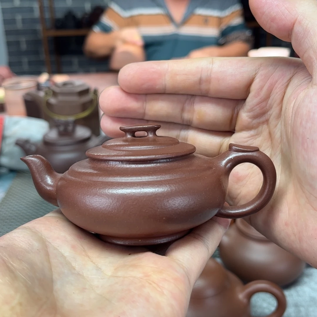 茶壶紫砂6 紫砂壶手工制作130c c
