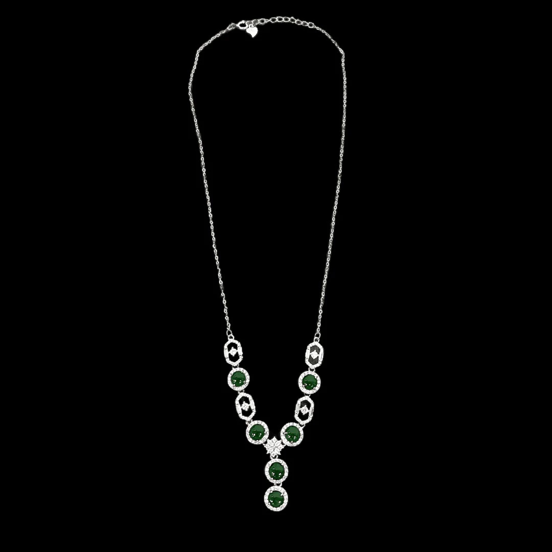 F4747翡翠项链孤品！