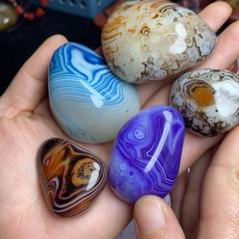 未镶嵌玛瑙/玉髓珠宝奇石茶*