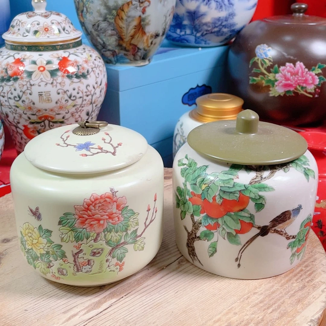 【闪购商品】罐陶瓷茶叶罐密封罐
