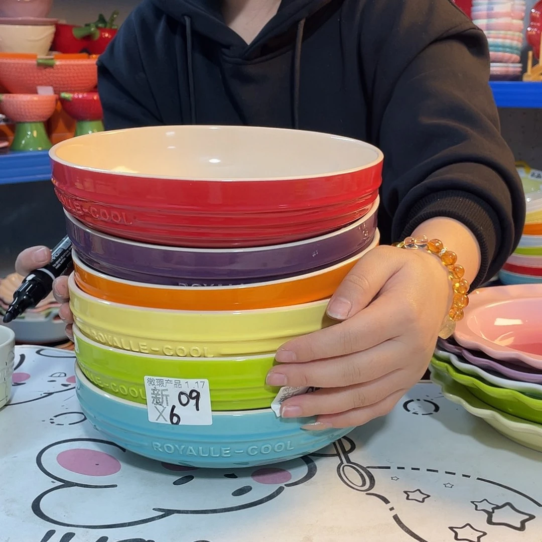 瓷片微瑕陶瓷餐具家用新08