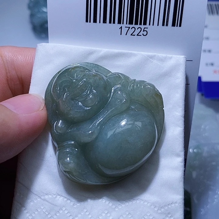 翡翠未镶嵌颈饰天光墟翡翠市场现金代购