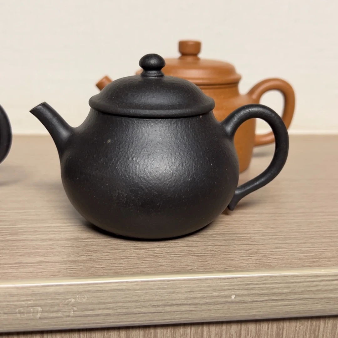 茶壶紫砂150cc焐灰红泥高潘