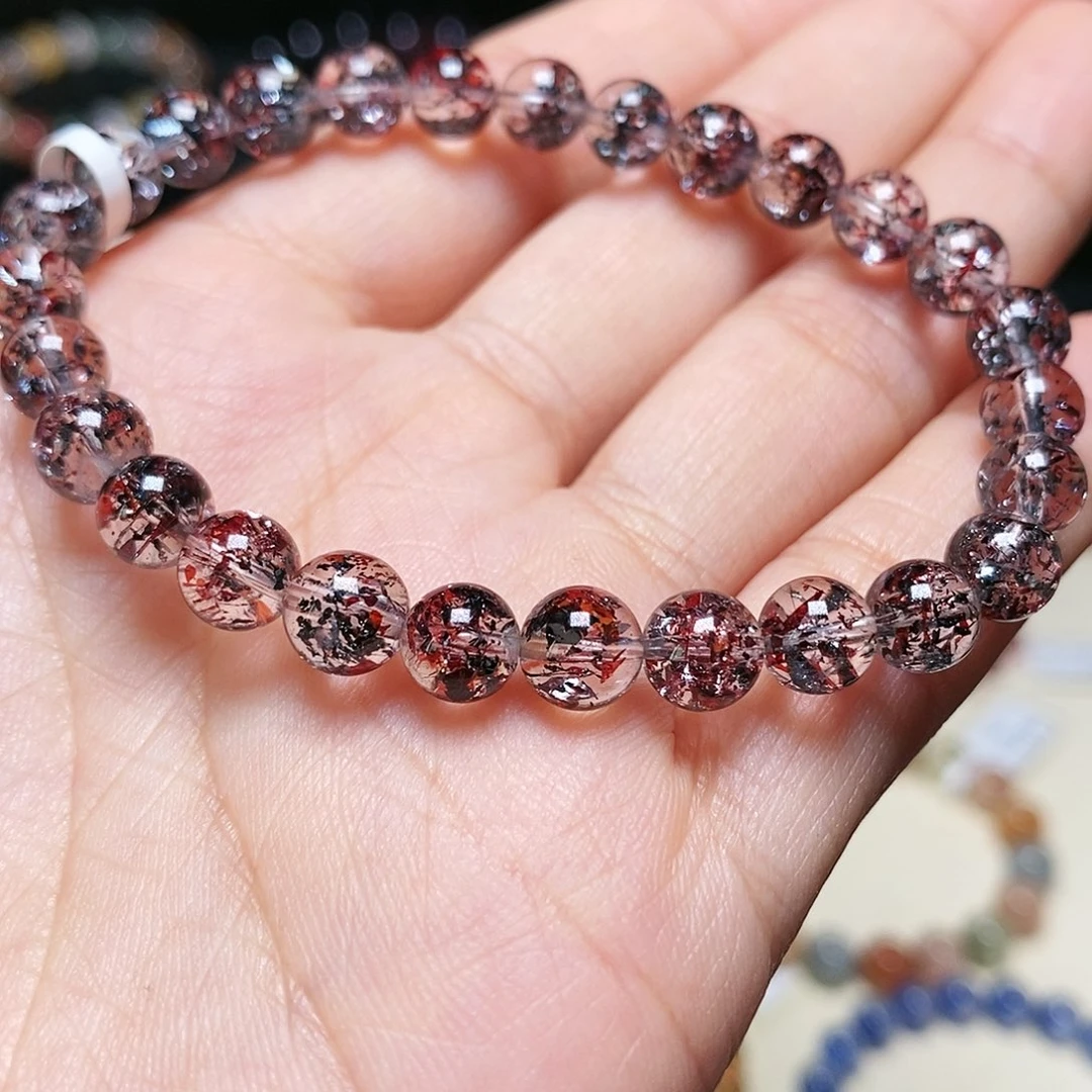 水晶手串未镶嵌超七