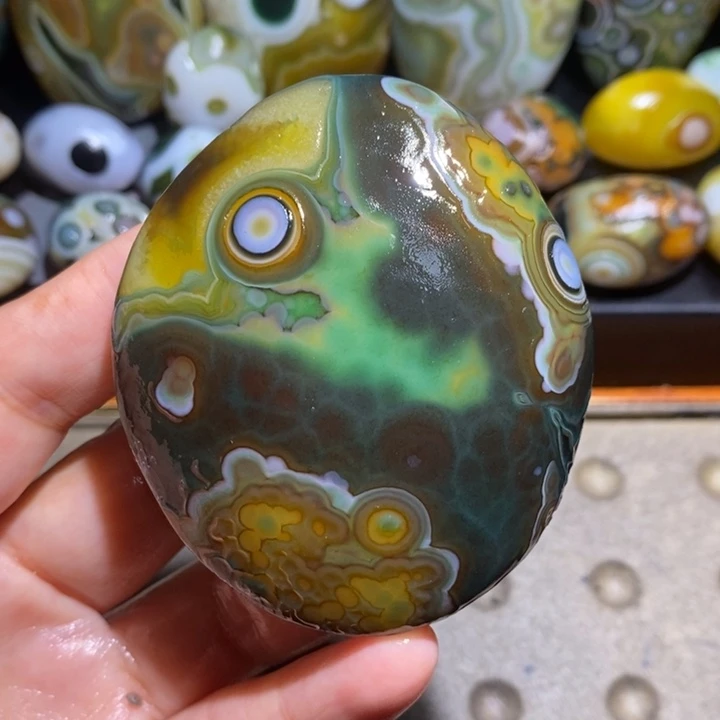 未镶嵌玛瑙/玉髓珠宝半成品19