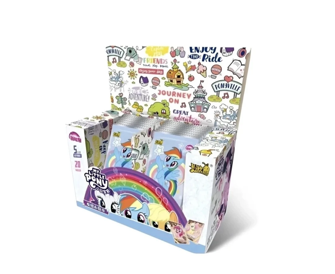 【找小马】小马宝莉彩虹包第四弹盲盒卡牌代拆