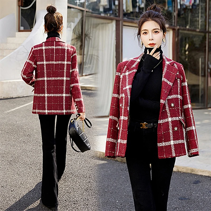 23127 桂桂家四季美衣 每日上新 韩版简约时尚小香风外套 23127WT