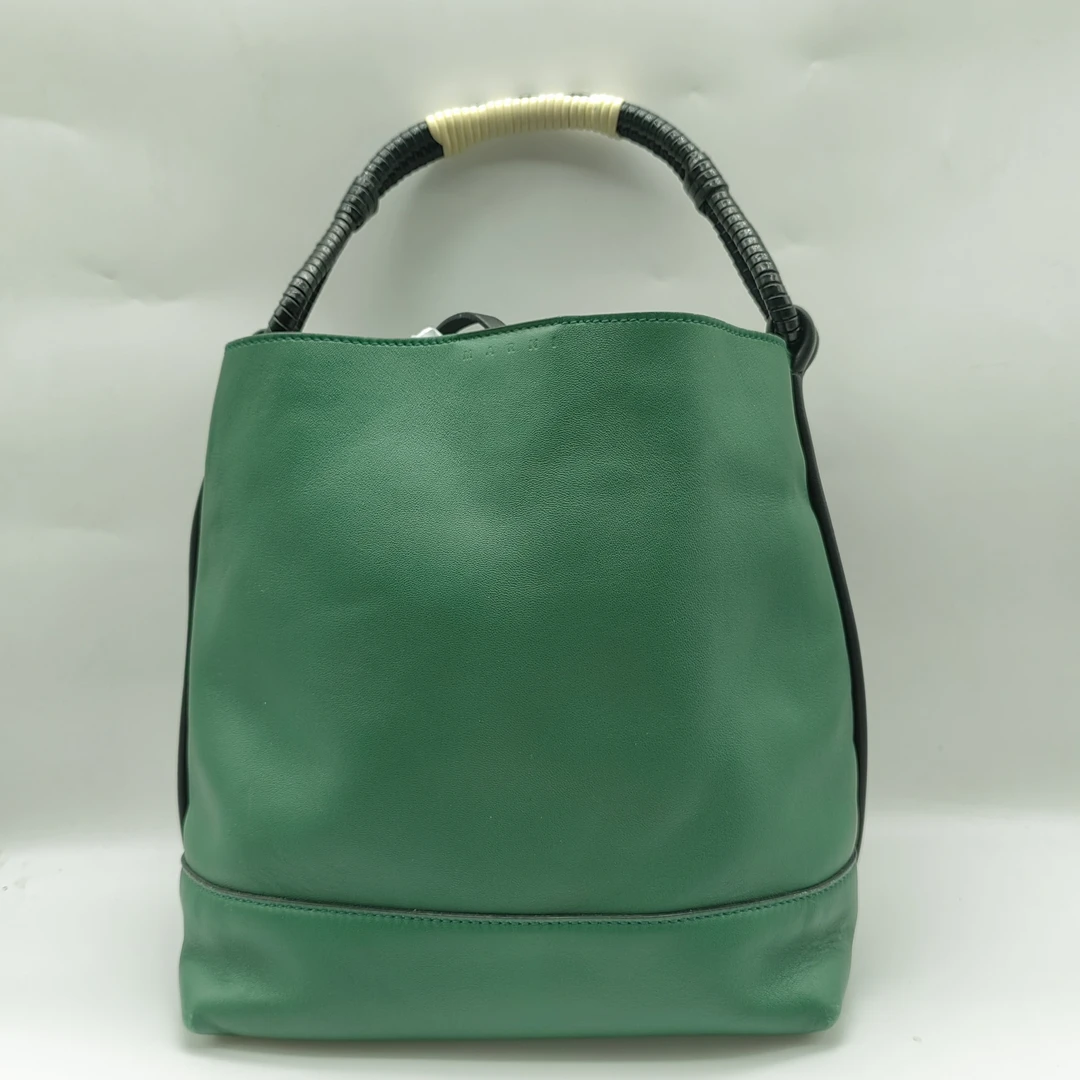 95新   MARNI 绿色水桶包 1465 4432