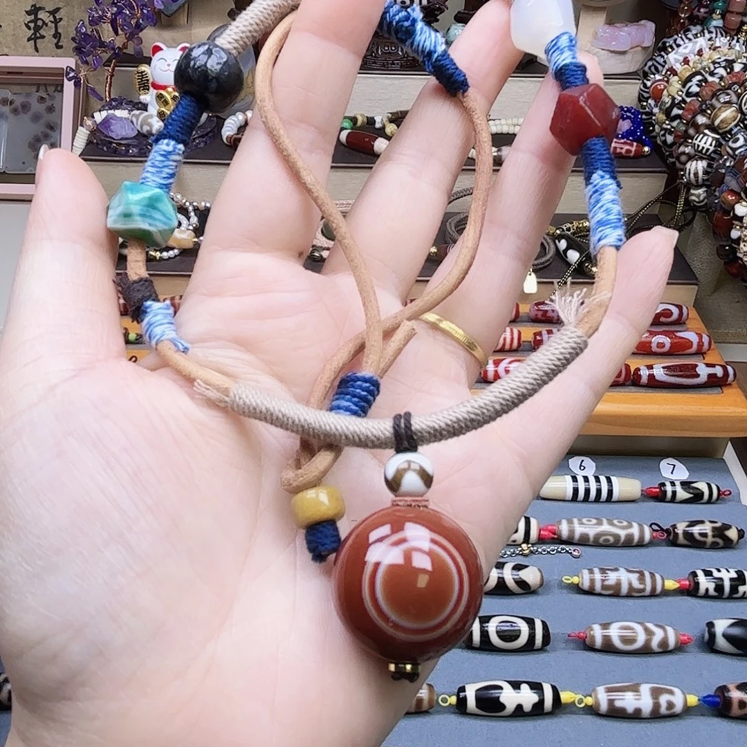 玛瑙/玉髓未镶嵌颈饰