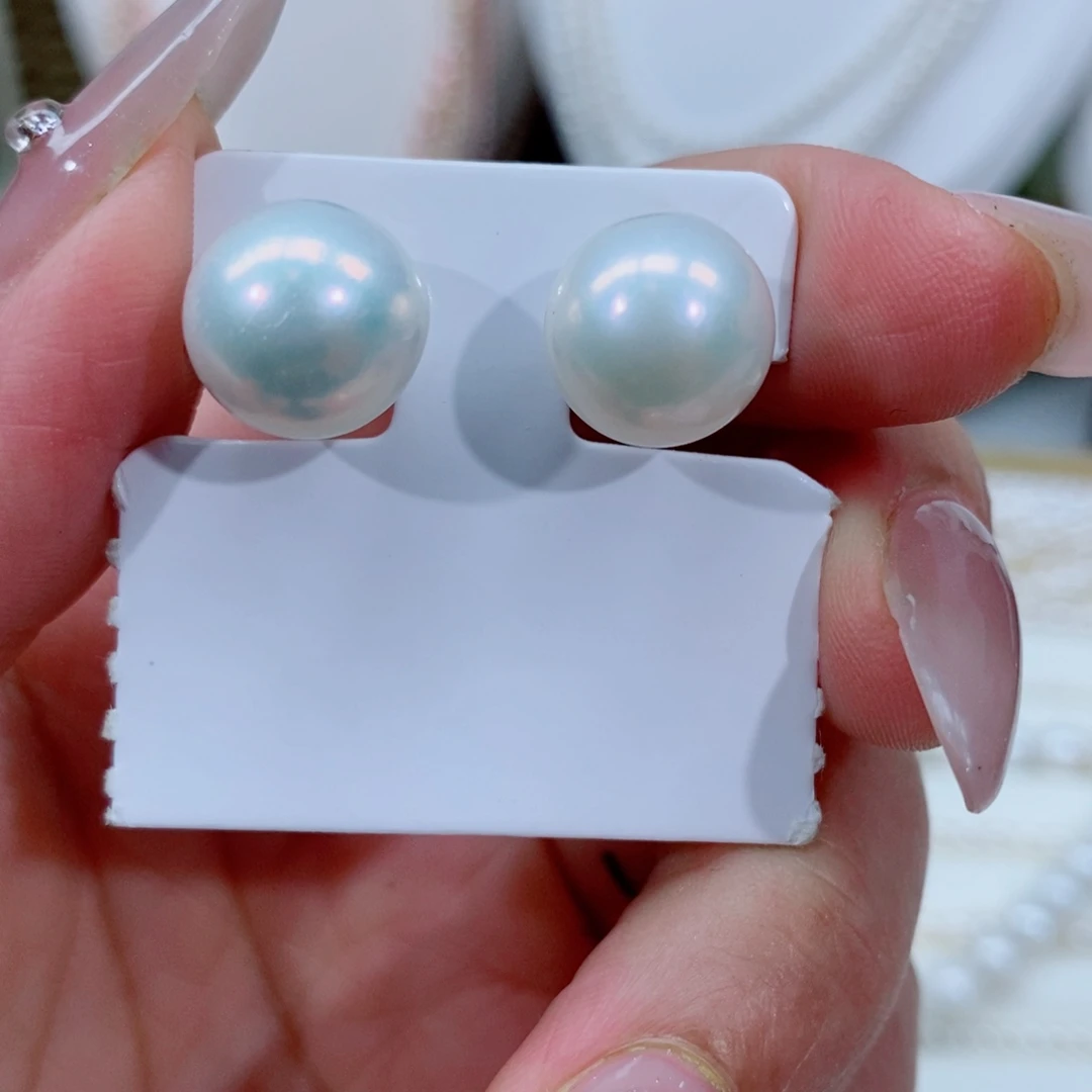 淡水珍珠银S925镶嵌颈饰