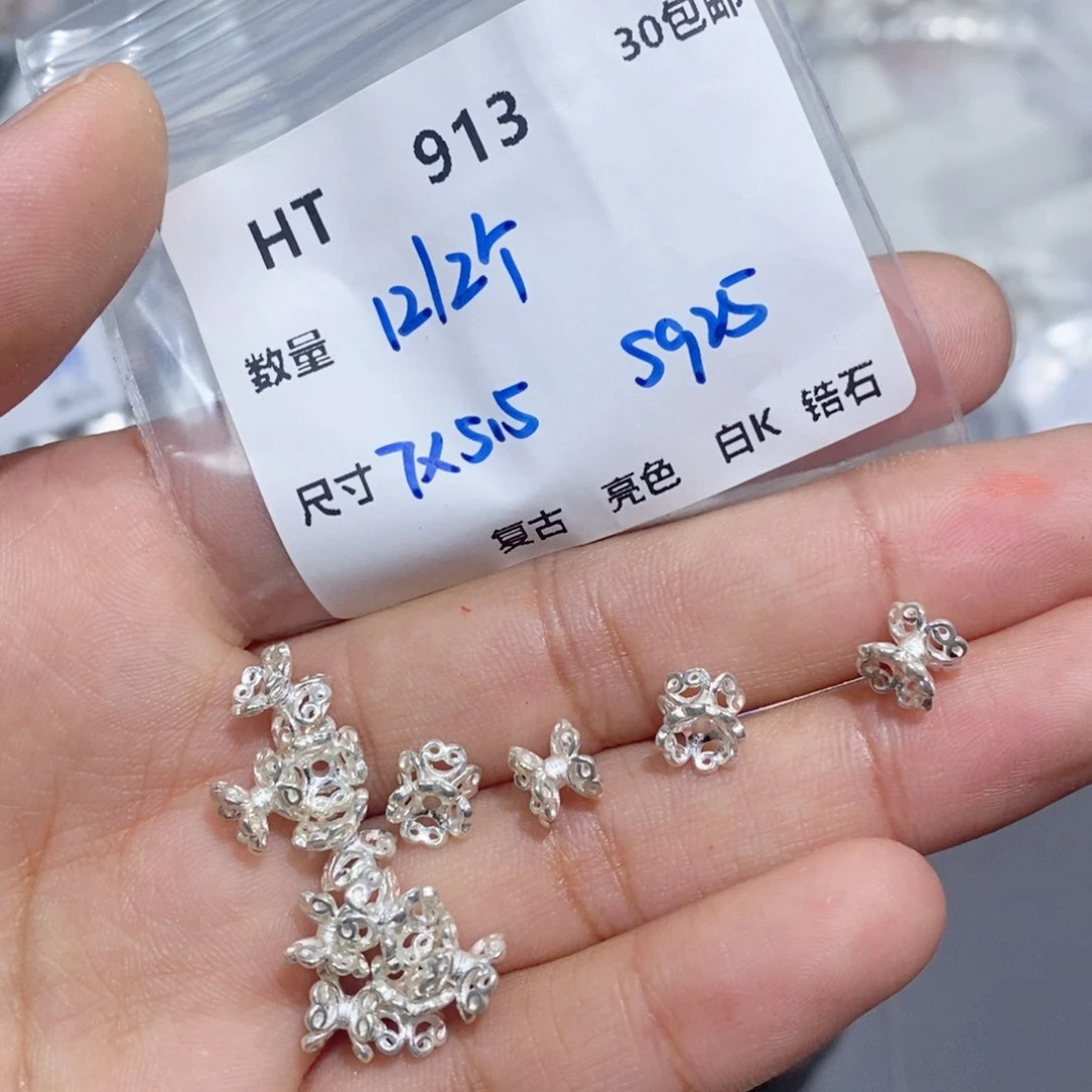 银S925镶嵌颈饰水晶HT913