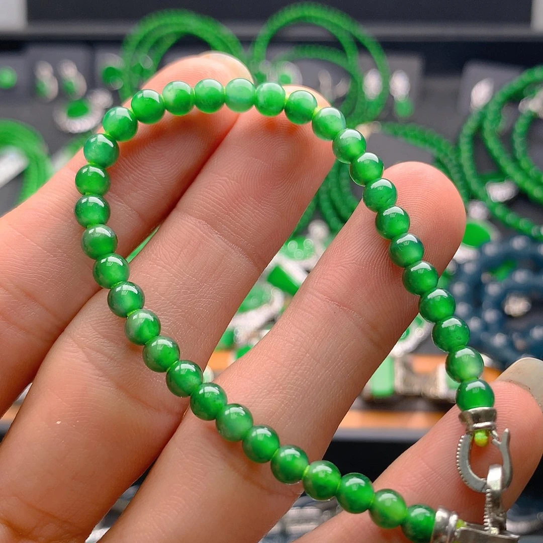 未镶嵌手链翡翠翡翠5.0