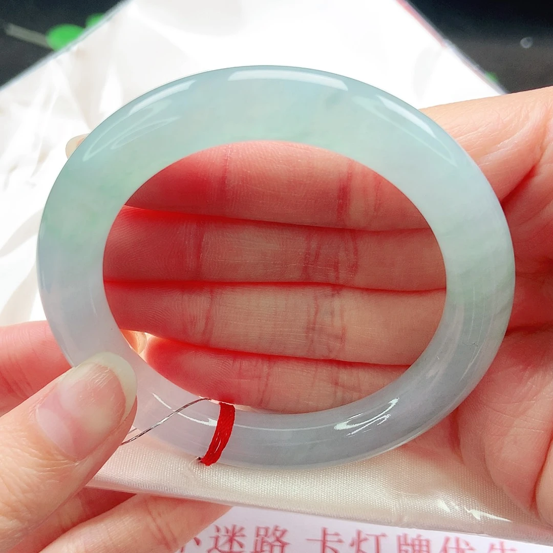 未镶嵌手镯翡翠52圈